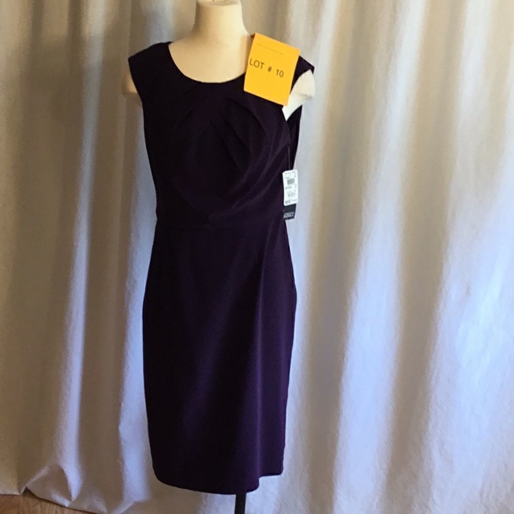 NWT purple sleeveless dress in size 12
